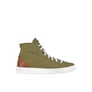 Longchamp Bavlnene Tenisky Hnedožltý | 084216-VUF