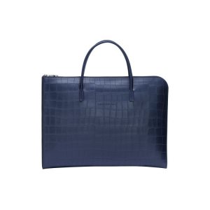 Longchamp Briefcase S Kozene Aktovky Námornícka Modrá | 389416-TKO