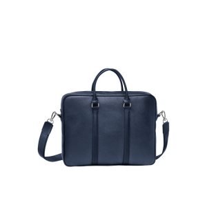 Longchamp Briefcase S Kozene Aktovky Námornícka Modrá | 430852-SQC