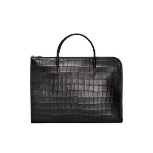 Longchamp Briefcase S Kozene Aktovky Čierne | 486509-TAJ