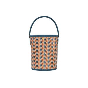 Longchamp Bucket Kozene Kabelky Béžové | 865719-RAN