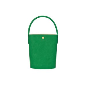 Longchamp Bucket Kozene Kabelky Zelene | 192684-UKF