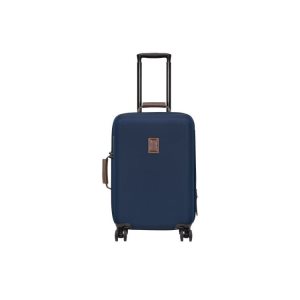 Longchamp Cabin Recycled canvas Kufre Modre | 638152-NPD