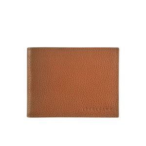 Longchamp Caramel Kozene Penazenky Hnede | 516940-YEV