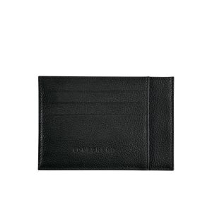 Longchamp Card Kozene Držiteľ Karty Čierne | 529310-YUD