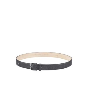 Longchamp Gun Metal Kozene Opasky Siva | 983602-PVG