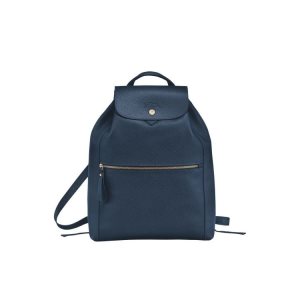 Longchamp Kozene Batohy Námornícka Modrá | 593428-IYH