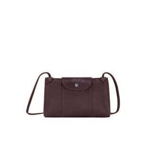 Longchamp Kozene Crossbody Kabelka Bordove | 568471-TMO