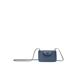 Longchamp Kozene Crossbody Kabelka Modre | 987345-QJT