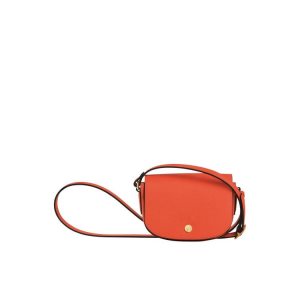 Longchamp Kozene Crossbody Kabelka Oranžové | 248063-SJW
