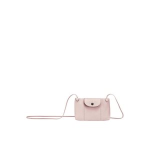 Longchamp Kozene Crossbody Kabelka Ruzove | 492580-SFH