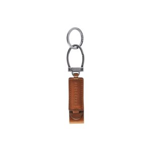 Longchamp Kozene Kľúčenka Hnede | 974085-CJZ