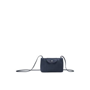 Longchamp Kozene Mini Tašky Námornícka Modrá | 905682-NRW