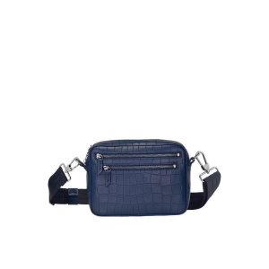 Longchamp Kozene Mini Tašky Námornícka Modrá | 947260-FPE