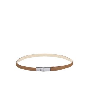 Longchamp Kozene Opasky Béžové | 873142-XJZ