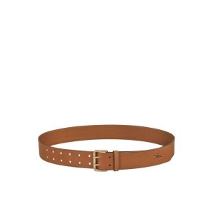 Longchamp Kozene Opasky Hnede | 981605-HLI