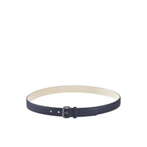 Longchamp Kozene Opasky Námornícka Modrá | 051369-AVZ