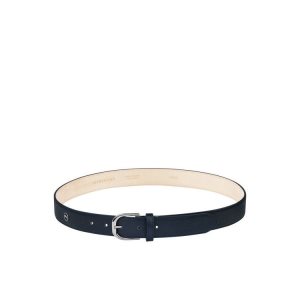 Longchamp Kozene Opasky Námornícka Modrá | 890461-WGQ
