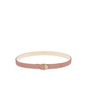 Longchamp Kozene Opasky Ruzove | 283907-SUH