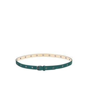 Longchamp Kozene Opasky Siva Zelene | 790238-DPK