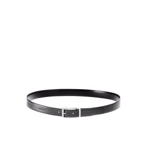 Longchamp Kozene Opasky Čierne | 052361-CAQ