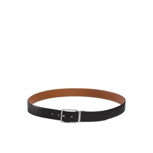 Longchamp Kozene Opasky Čierne | 205741-CFE