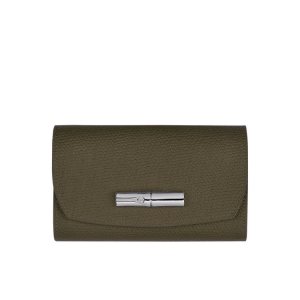 Longchamp Kozene Penazenky Hnedožltý | 376125-ZTY