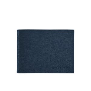 Longchamp Kozene Penazenky Námornícka Modrá | 031246-VCE