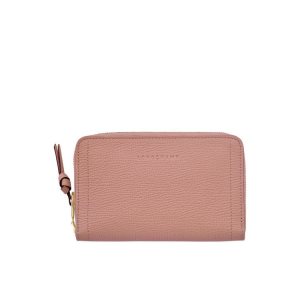Longchamp Kozene Penazenky Ruzove | 094381-ELW