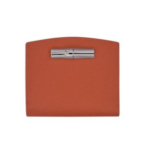 Longchamp Kozene Penazenky Tmavo Červené | 283701-NUH