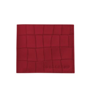 Longchamp Kozene Penazenky Červené | 421598-TIV
