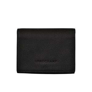 Longchamp Kozene Penazenky Čierne | 107285-CRN