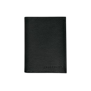 Longchamp Kozene Penazenky Čierne | 147302-RJC