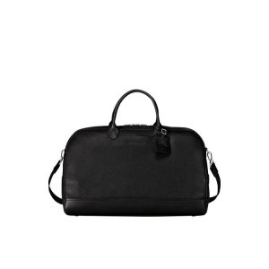 Longchamp L Kozene Cestovné Tašky Čierne | 085679-GWS