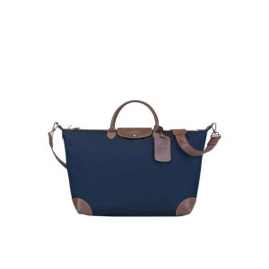 Longchamp L Platene Cestovné Tašky Modre | 458397-CYP