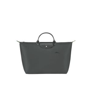 Longchamp L Recycled canvas Cestovné Tašky Tmavo Siva | 021389-CEM