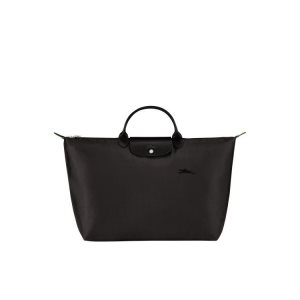 Longchamp L Recycled canvas Cestovné Tašky Čierne | 459807-XOD