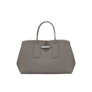Longchamp L Turtledove Kozene Kabelky Siva | 248901-WPZ
