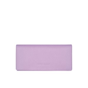 Longchamp Long Continental Kozene Penazenky Nachový | 067592-EDU
