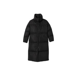 Longchamp Long Puffer Syntetická Fibres Kabáty Čierne | 213856-BNQ