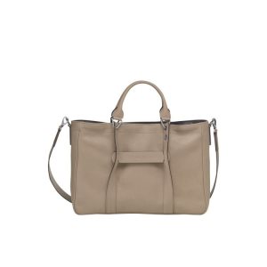 Longchamp M Kozene Kabelky Hnede | 081564-HRW