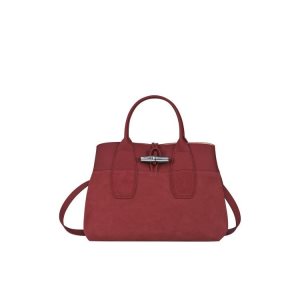 Longchamp M Kozene Kabelky Červené | 840569-QGP