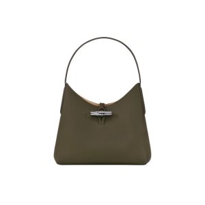 Longchamp M Kozene Taška Cez Rameno Hnedožltý | 137624-OVJ