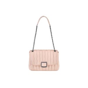 Longchamp M Powder Kozene Crossbody Kabelka Ruzove | 769105-RMV