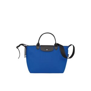 Longchamp M Recycled canvas Kabelky Tmavo Modre | 263745-XRG