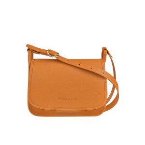 Longchamp M Saffron Kozene Crossbody Kabelka Oranžové | 278193-ZQP