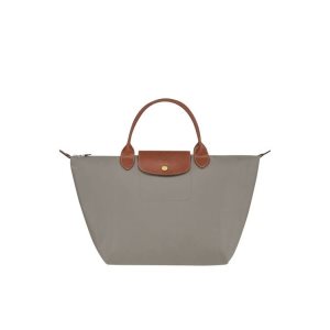 Longchamp M Turtledove Recycled canvas Kabelky Siva | 720683-EXD