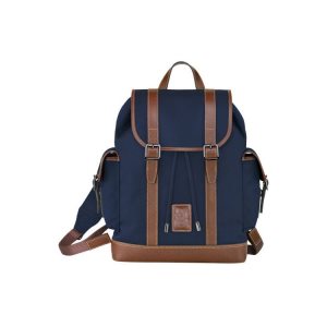 Longchamp Platene Batohy Modre | 280576-JHR