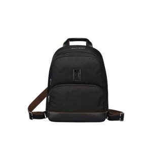 Longchamp Platene Batohy Čierne | 812647-ICE