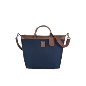 Longchamp Platene Cestovné Tašky Modre | 486217-ZNM